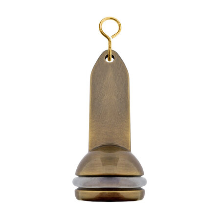 CombiCraft Blanco hotel sleutelhanger Empire van gebruineerd messing - per 1 stuk