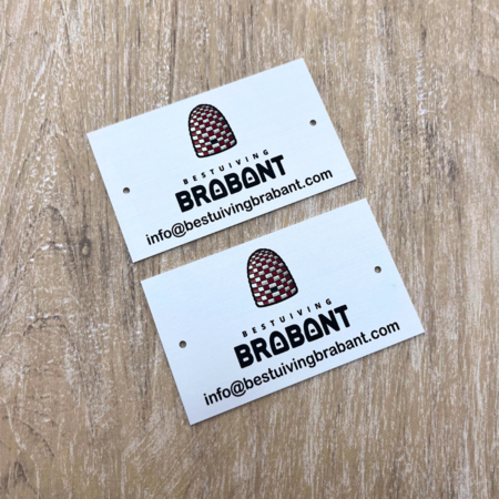 CombiCraft Aluminium Industrieplaatjes - Typeplaatjes - Weersbestendige druk. Grootte tussen 20 en 50cm²,  scratch of voorzien van tape of gaatjes .