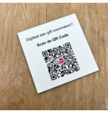 CombiCraft Aluminium CombiPaneel Bordje met jouw eigen ontwerp 10x10cm