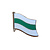 CombiCraft Vlag pin Groningen stad
