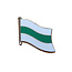 CombiCraft Vlag pin Groningen stad 18 x 14 mm - per 1 stuk