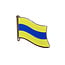 CombiCraft Vlag pin Lisse 18 x 14 mm - per 1 stuk