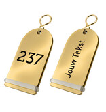 CombiCraft Hotel sleutelhanger Pigalle met gravering van messing - per 1 stuk