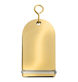 CombiCraft Blanco hotel sleutelhanger Pigalle van messing - per 1 stuk