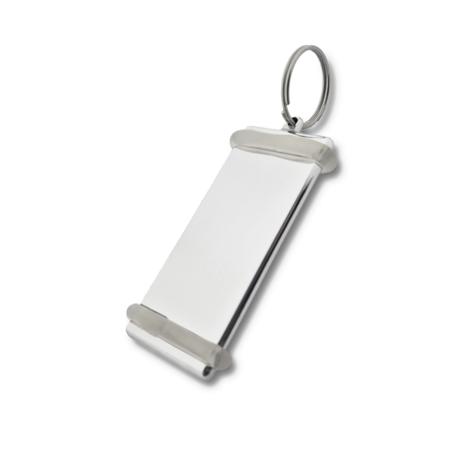 CombiCraft Blanco Breda hotel sleutelhanger van aluminium