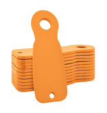 CombiCraft Blanco kunststof Caddy-Key winkelwagenmunten €1 formaat - per 50 stuks