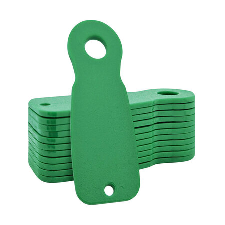 CombiCraft Blanco kunststof Caddy-Key winkelwagenmunten €1 formaat - per 50 stuks