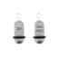 CombiCraft Mini Classic aluminium hotelsleutelhanger in zilver met zwarte gravering
