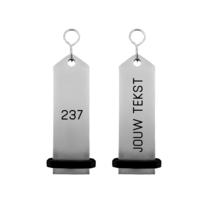 Bumerang Zilver met gravering