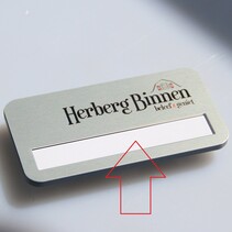 Badgemaster naambadge naamstroken - per vel
