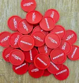 CombiCraft Plastic winkelwagenmunten € 1 bedrukken met eigen ontwerp - per 100 stuks