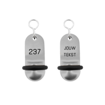 Mini Classic Zilver met gravering