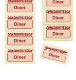 CombiCraft Consumptiebon diner op strips - per 1000 bonnen
