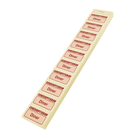 CombiCraft Consumptiebon diner op strips - per 1000 bonnen