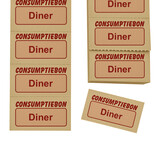 CombiCraft Consumptiebon diner op strips - per 1000 bonnen