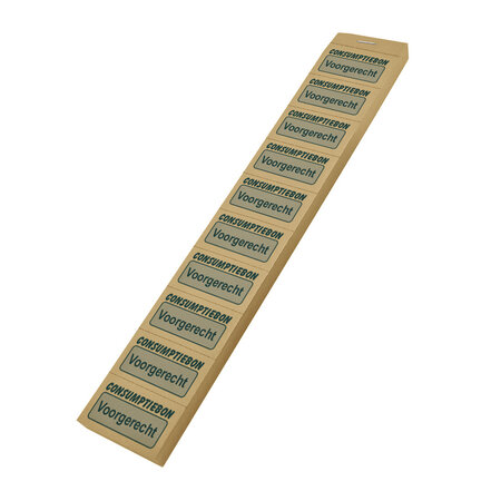 Consumptiebon voorgerecht op strips - per 1000 bonnen