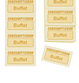 Consumptiebon buffet op strips - per 1000 bonnen