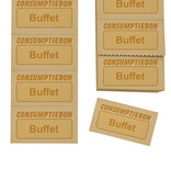 Consumptiebon buffet op strips - per 1000 bonnen