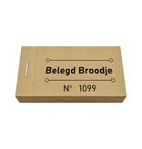 Consumptiebon belegd broodje in caramel 50x30mm - per 50 bonnen