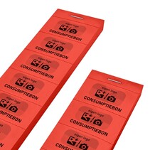 Consumptiebon met eigen logo - 1000 stuks