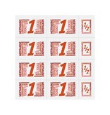 CombiCraft Consumptiekaarten met hele en halve consumpties met full colour opdruk 10 consumpties - per 50 kaarten