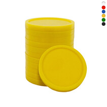 Blanco winkelwagen munt €1 - 100 stuks