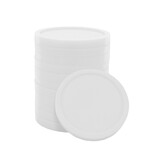 CombiCraft Blanco plastic winkelwagenmunten €1 formaat - per 100 stuks