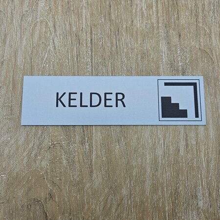 CombiCraft Aluminium deurbordje Kelder 165 x 45 mm - per 1 stuk