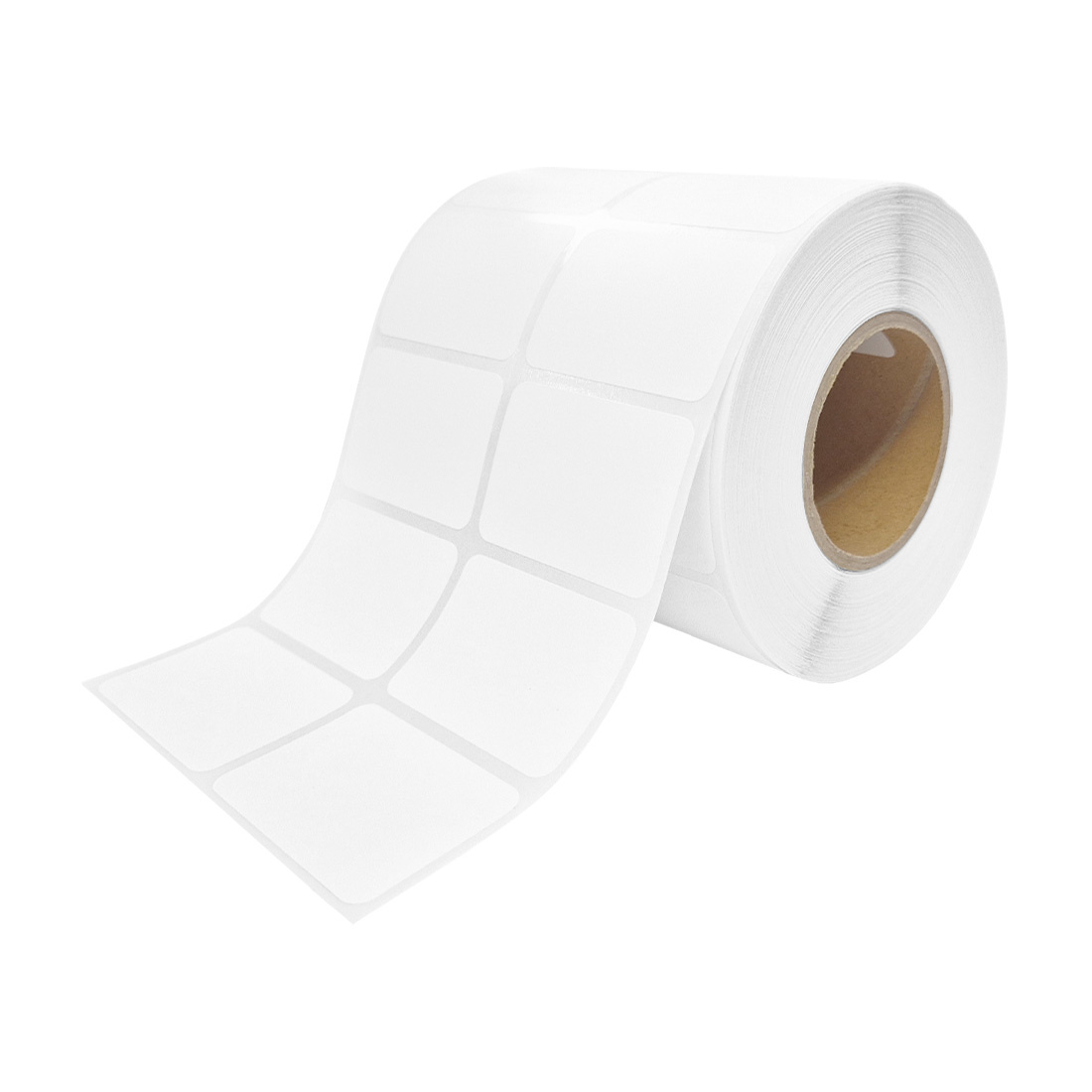 CombiCraft Blanco zelfklevende etiketten op rol HDPE 50x35mm polypropeen - 2500 etiketten