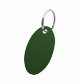 CombiCraft Aluminium sleutellabel 40x24mm met nummer ovaal - per stuk