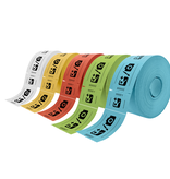 CombiCraft Entreebewijs op rol 114x60mm met rechte afscheurstrook - per 1000 bonnen