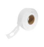 Sleufetiketten 215 x 35 mm op rol voor thermal transferprinter - 200 etiketten