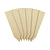 CombiCraft Houten steeketiketten 100mm - 100 stuks