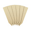 CombiCraft Houten steeketiketten 20x100x2mm - per 100 stuks
