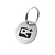 CombiCraft Aluminium sleutellabel met logo - per stuk