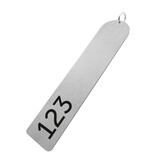 CombiCraft Combipaneel XXL-sleutelhanger met nummering - per stuk