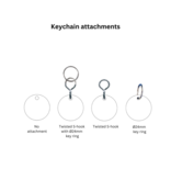 CombiCraft Blanco Combipaneel XL-sleutelhanger - per stuk