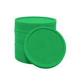 CombiCraft Blanco plastic winkelwagenmunten €2 formaat-  per 100 stuks