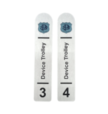 CombiCraft Combipaneel XXL-sleutelhanger met logo, tekst en nummer - per stuk