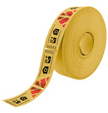 Entreebewijs op rol 57x30 mm met schuine afscheurstrook - per 1000 bonnen
