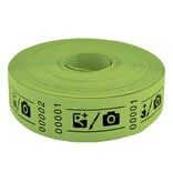 CombiCraft Entreebewijs op rol 57x30 mm - per 1000 bonnen