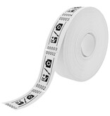 Entreebewijs op rol 57x30 mm - per 1000 bonnen