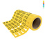 Kunststof bagagelabels 250x25mm op rol - per 500 labels