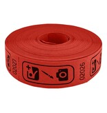 CombiCraft Consumptiebonnen op rol drukken met eigen ontwerp 85x30mm - per 2 rollen van 500 bonnen