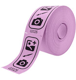 CombiCraft Consumptiebonnen drukken op rol met eigen ontwerp 114x60mm - per 2 rollen van 500 bonnen