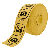 CombiCraft Consumptiebonnen drukken op rol met eigen ontwerp 114x60mm - per 2 rollen van 500 bonnen