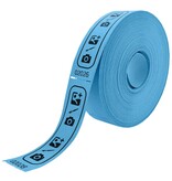 CombiCraft Consumptiebonnen drukken op rol met eigen ontwerp 114x30mm - per 2 rollen van 500 bonnen