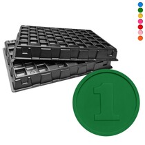 Consumptiemunten met telbakken - 1000 stuks