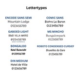 RVS sleutelhanger met tekst - per 1 stuk