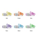 Tyvek gestreepte polsbandjes met jouw eigen ontwerp vanaf 5000 stuks - per 1000 stuks